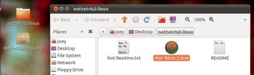 not tetris 2 in Ubuntu