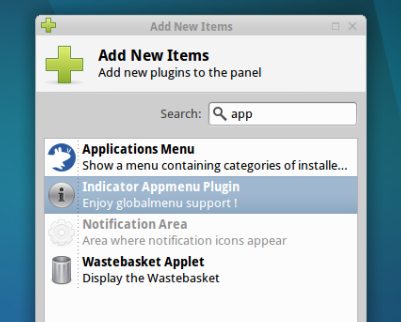 Adding the applet in Xubuntu 11.10