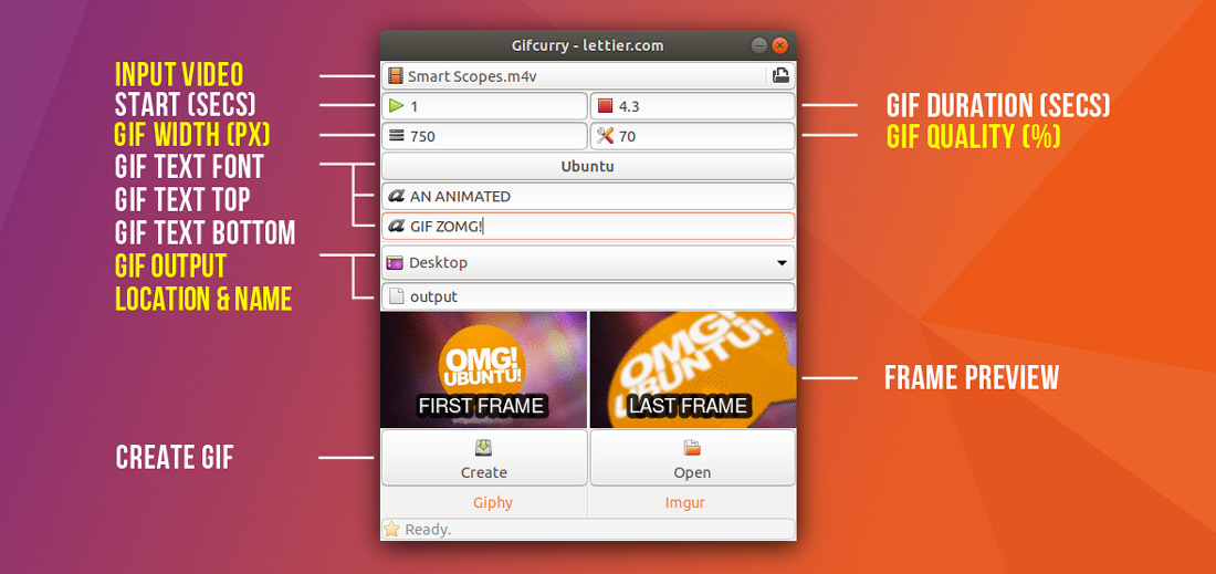 Make a GIF from Video on Linux with Gifcurry - OMG! Ubuntu