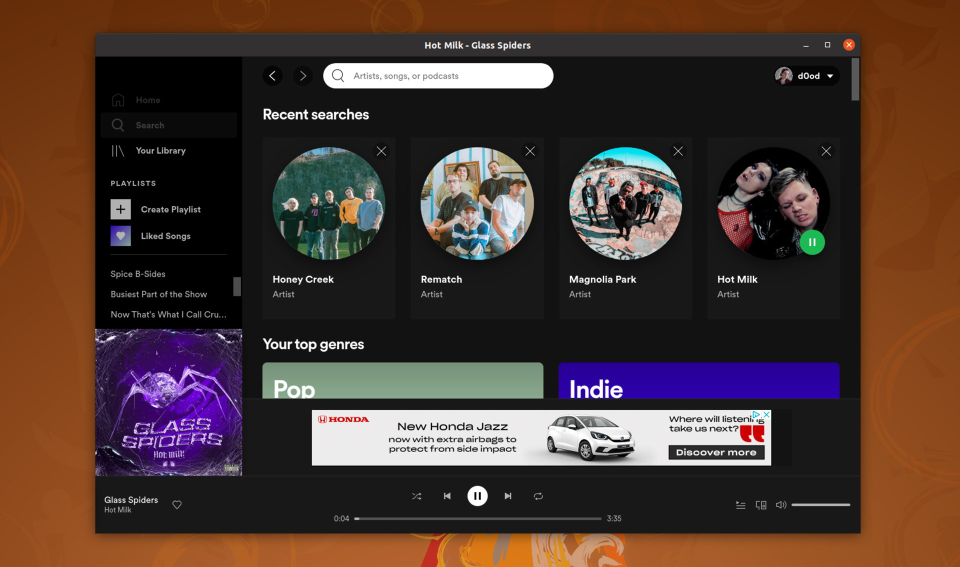 Spotify's Redesigned Desktop App is Now Available on Linux - OMG